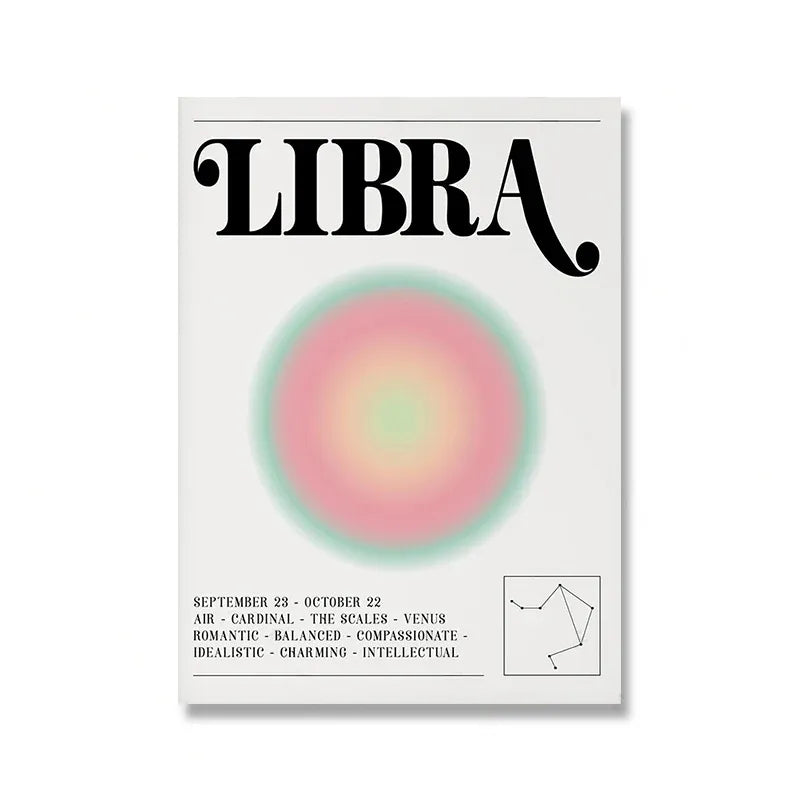 Zodiac Aura Canvas Print