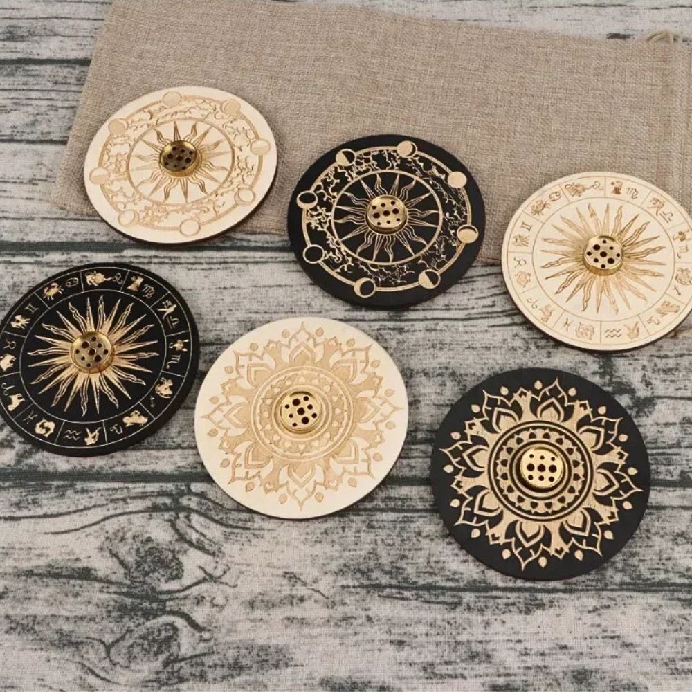 Wooden Incense Holder