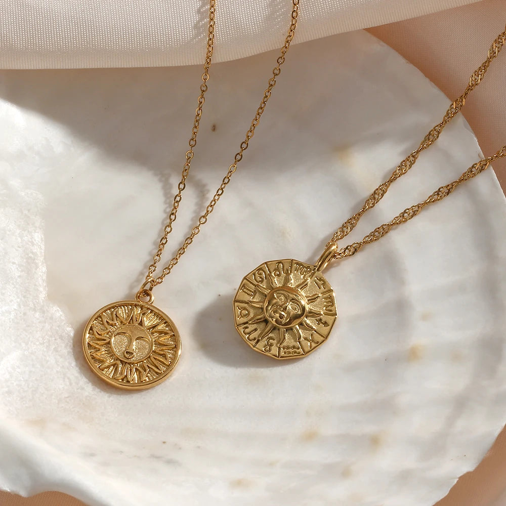 Zodiac Sun Necklace