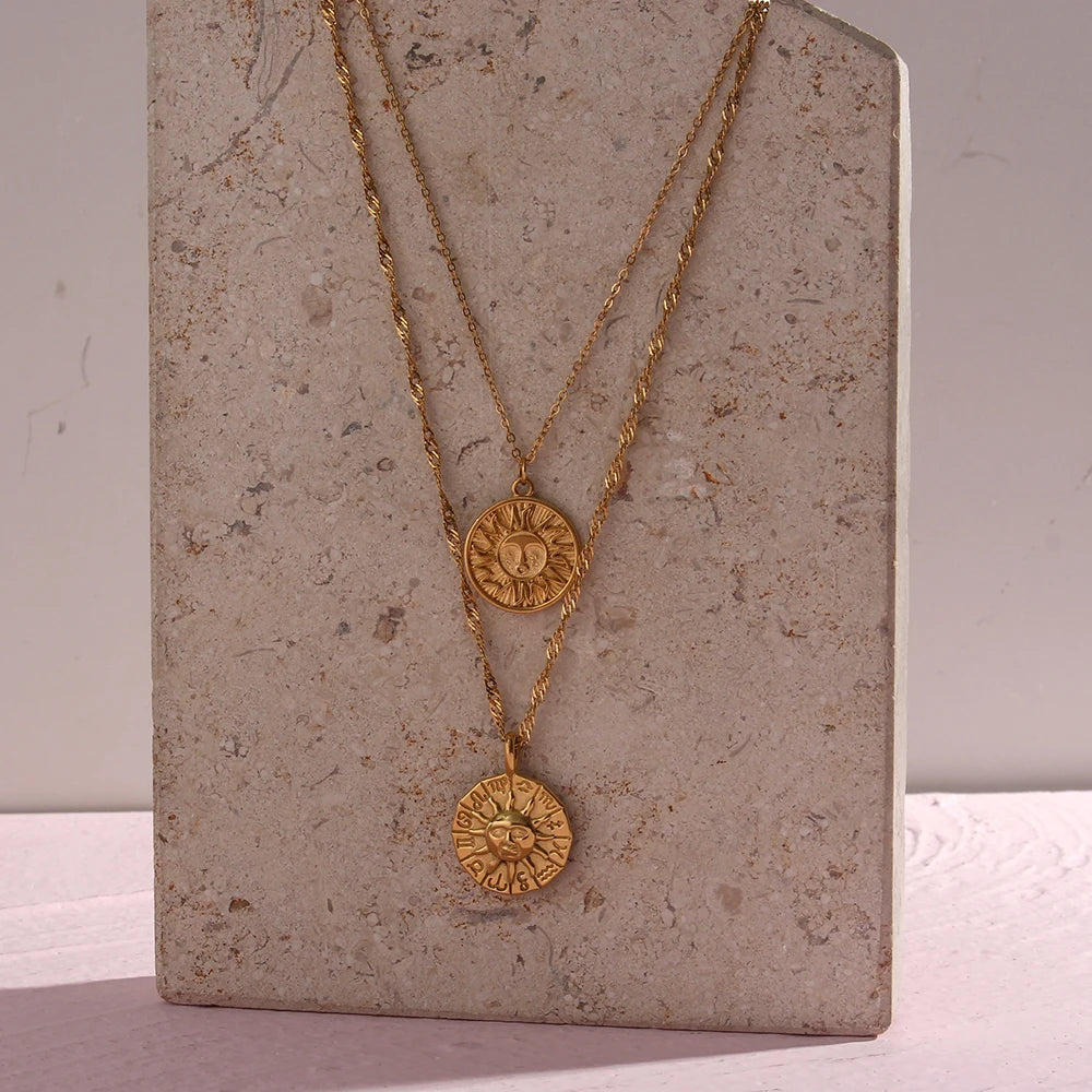 Zodiac Sun Necklace