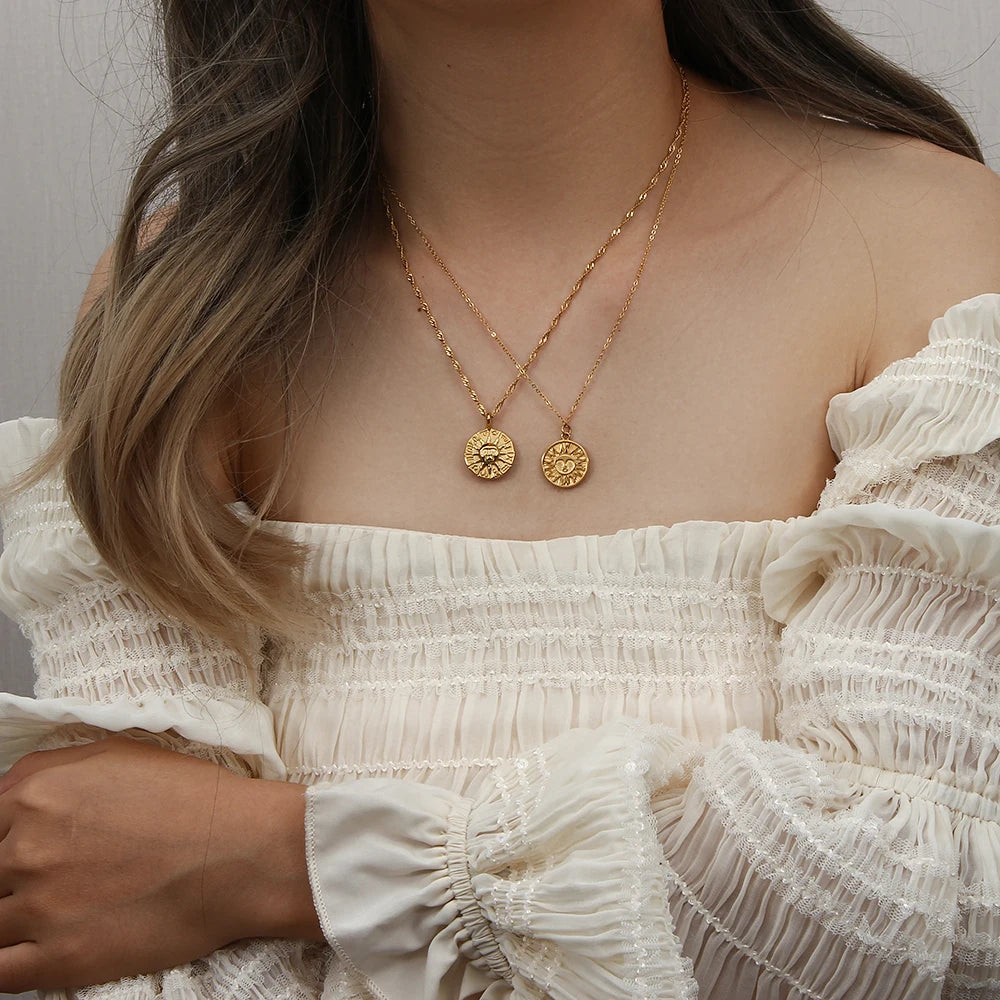Zodiac Sun Necklace
