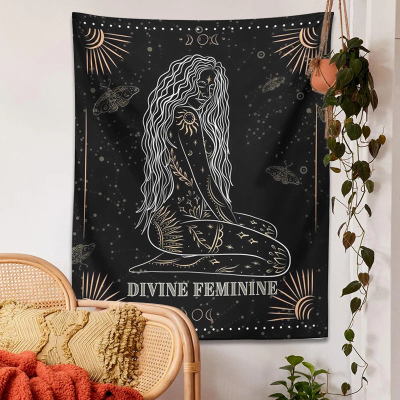 Divine Feminine Tapestry