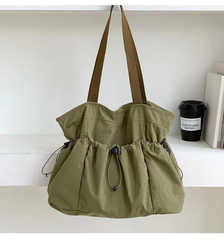 Nylon Drawstring Tote