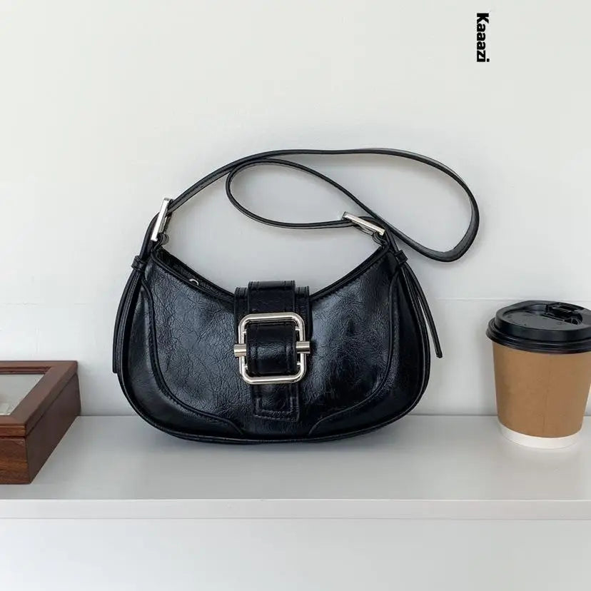 Crescent Baguette Bag