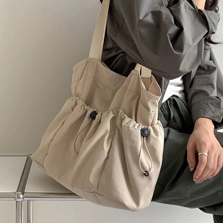 Nylon Drawstring Tote