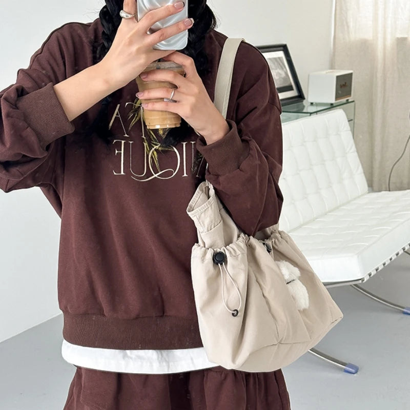 Nylon Drawstring Tote