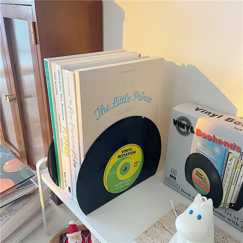 Vinyl Record Bookends