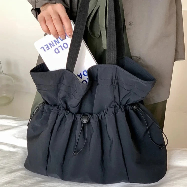 Nylon Drawstring Tote