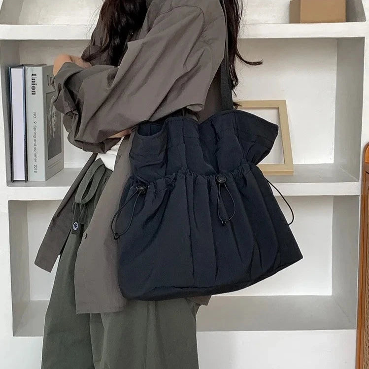 Nylon Drawstring Tote