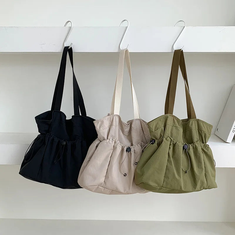 Nylon Drawstring Tote