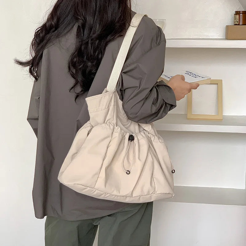 Nylon Drawstring Tote