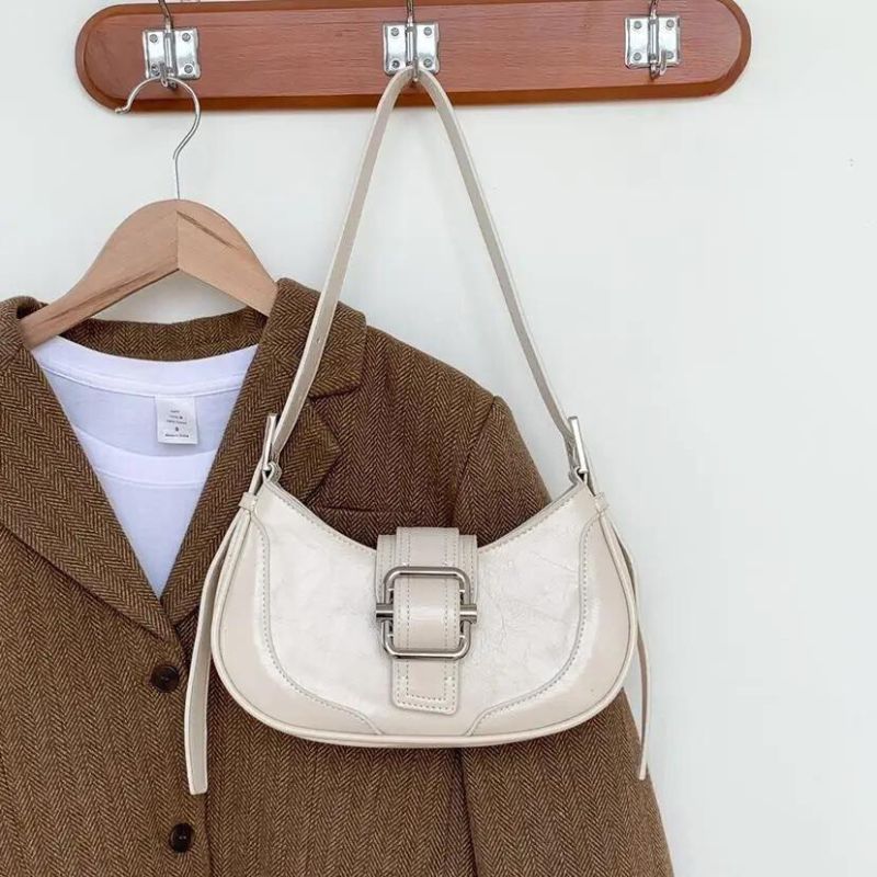 Crescent Baguette Bag