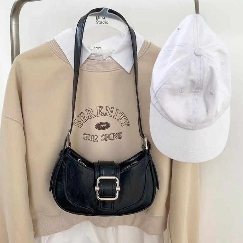 Crescent Baguette Bag