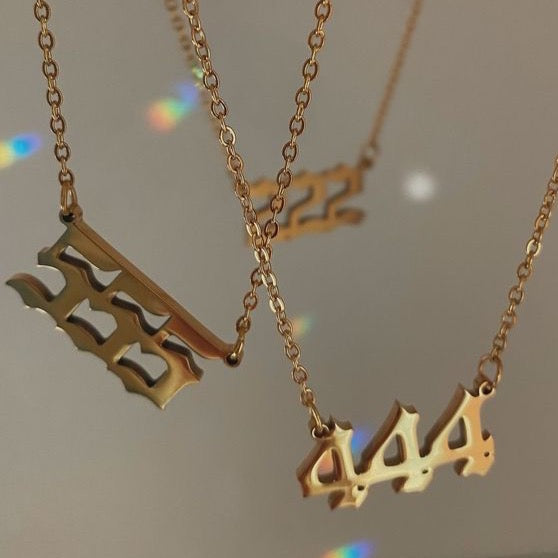 Angel Number Necklace