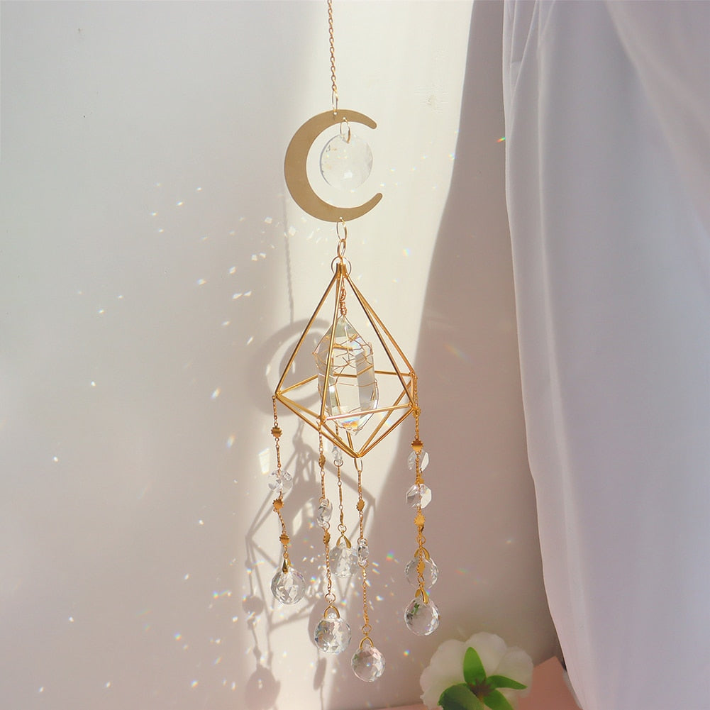 Moon Crystal Suncatcher
