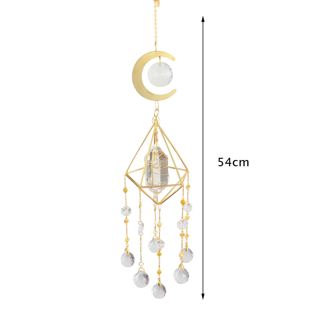 Moon Crystal Suncatcher