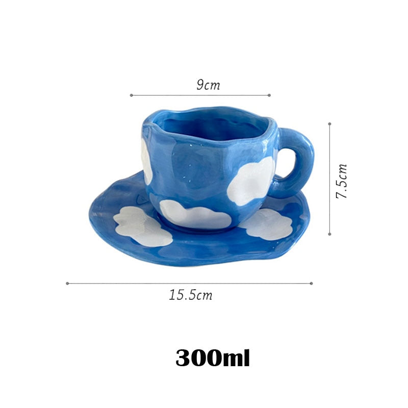 Cloud Cup & Saucer