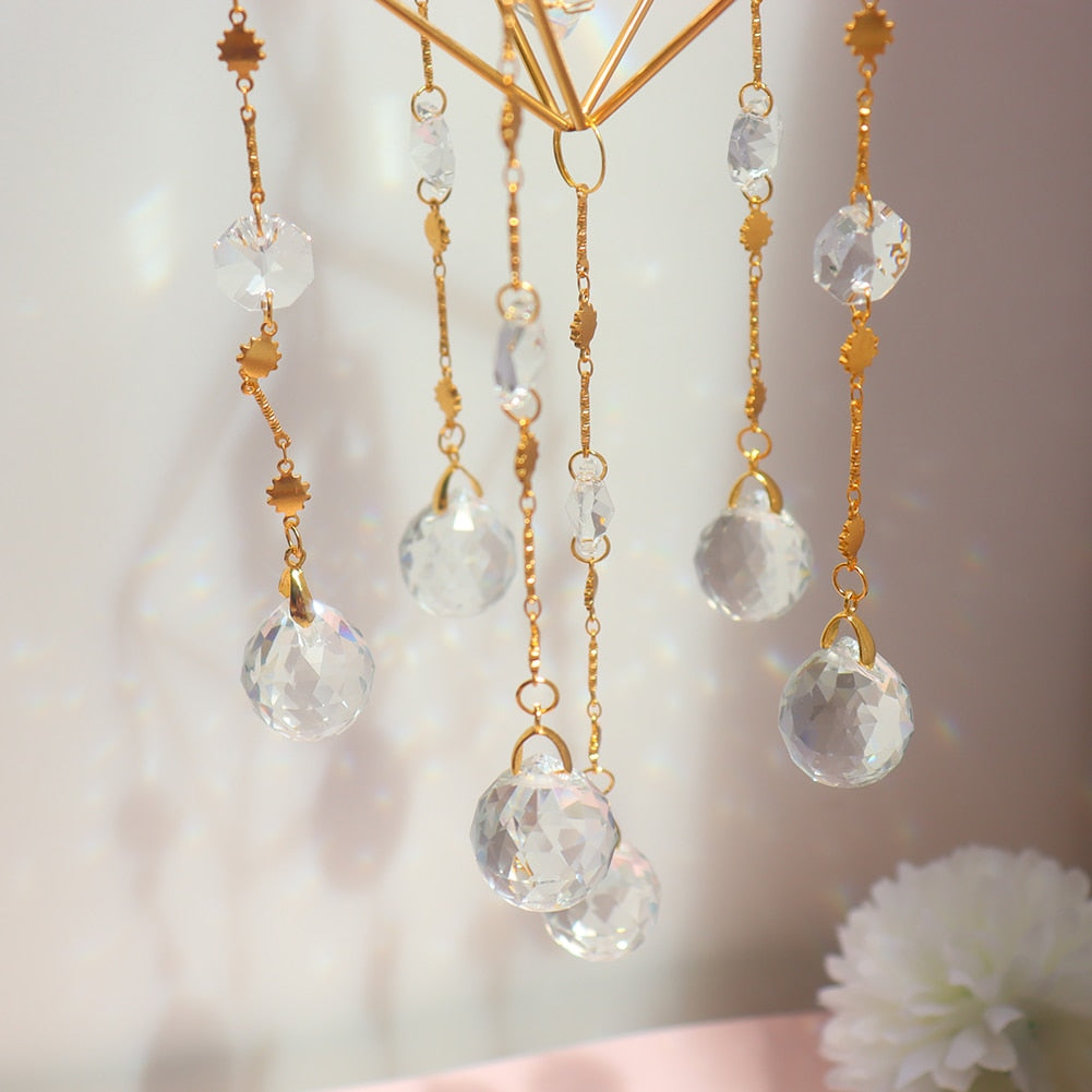 Moon Crystal Suncatcher
