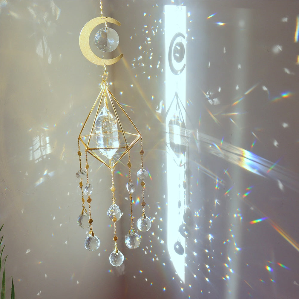 Moon Crystal Suncatcher