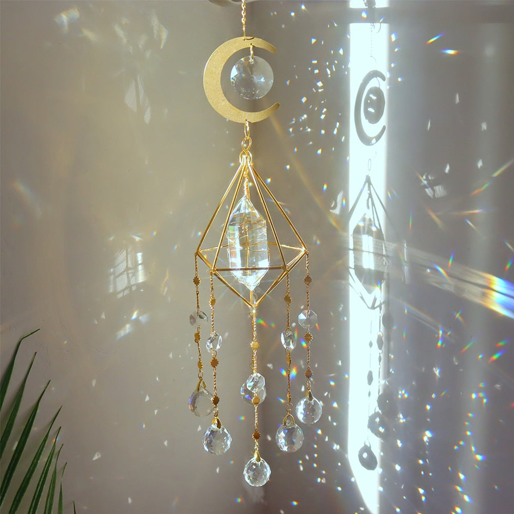 Moon Crystal Suncatcher