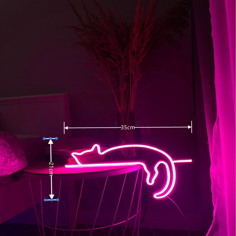 Neon Cat