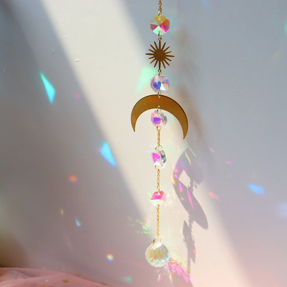 Moon Crystal Suncatcher