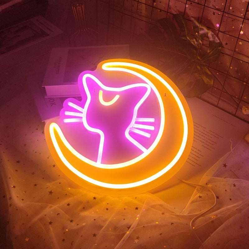 Neon Cat