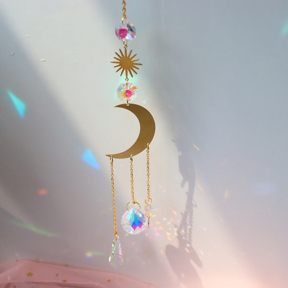Moon Crystal Suncatcher