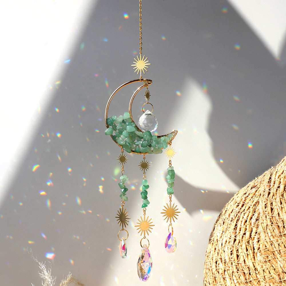 Moon Crystal Suncatcher