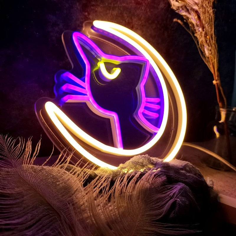 Neon Cat