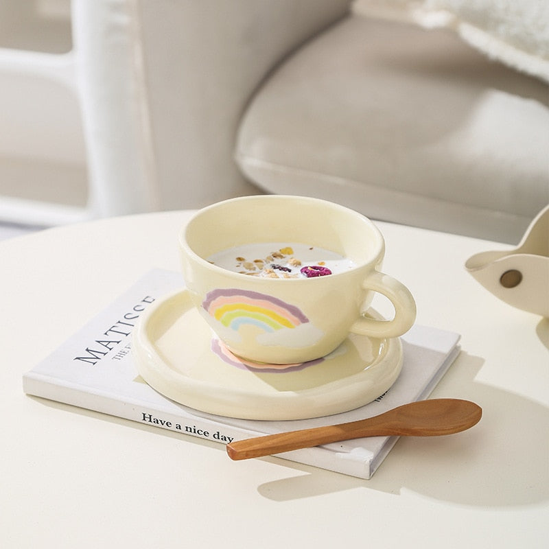 Rainbow Cup & Saucer
