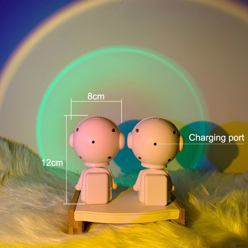 Astronaut Sunset Lamp
