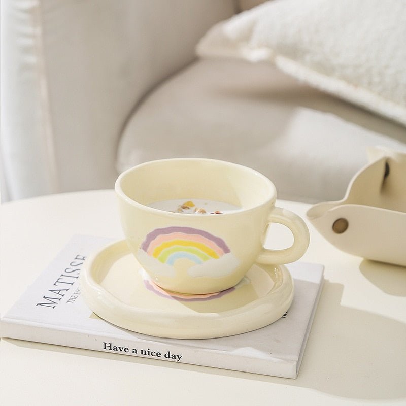 Rainbow Cup & Saucer