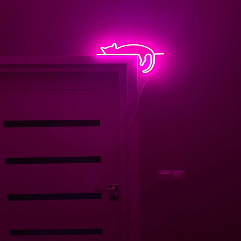 Neon Cat