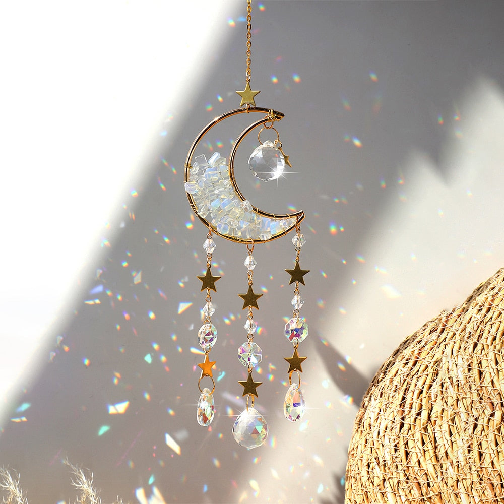 Moon Crystal Suncatcher
