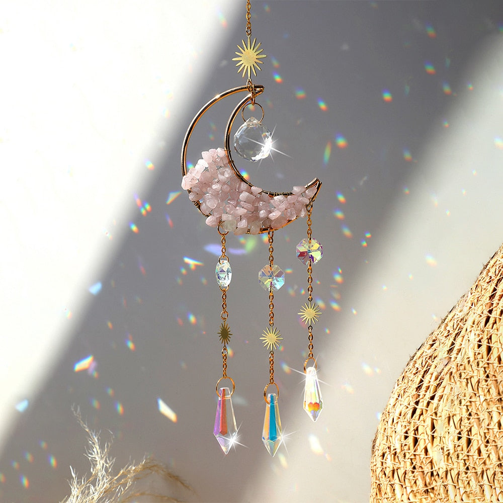 Moon Crystal Suncatcher