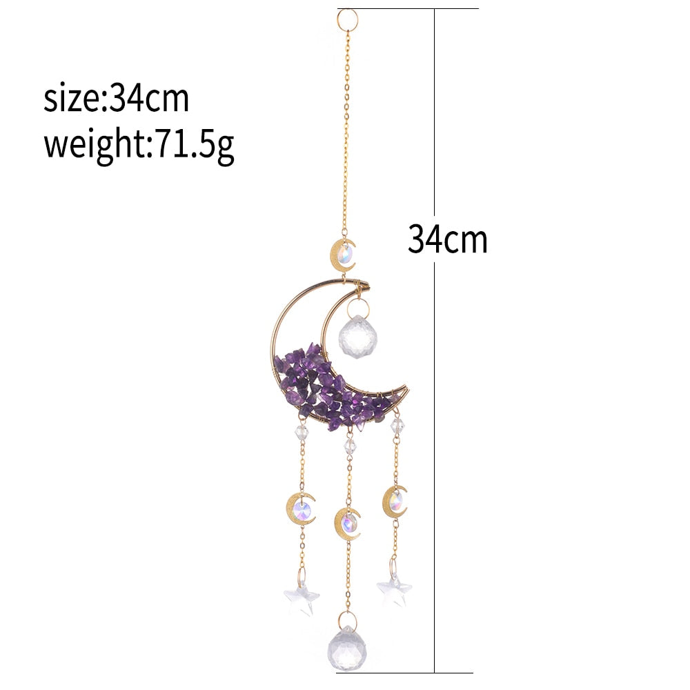 Moon Crystal Suncatcher