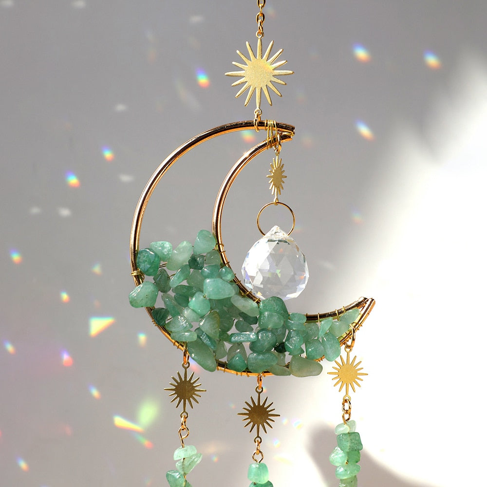 Moon Crystal Suncatcher