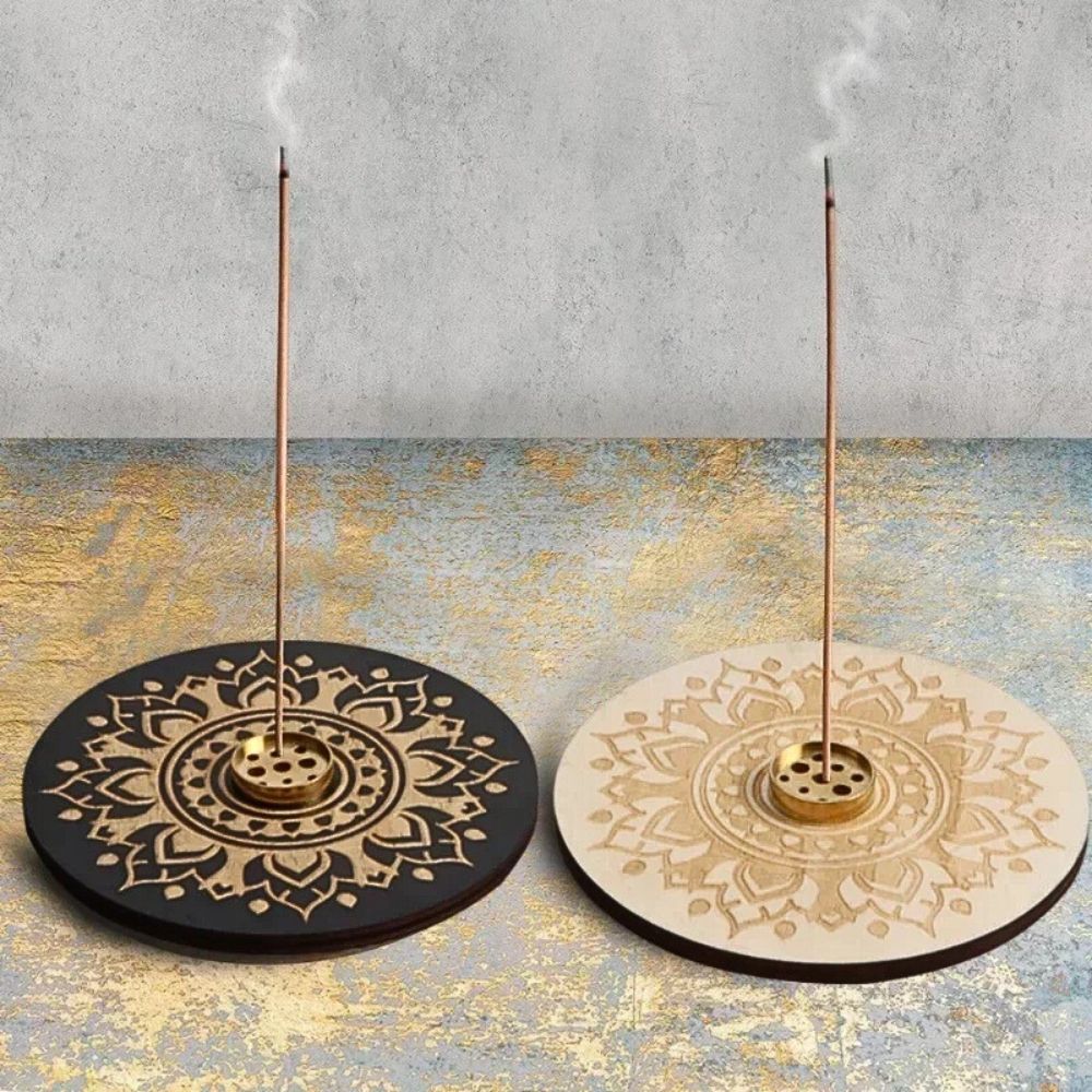 Wooden Incense Holder