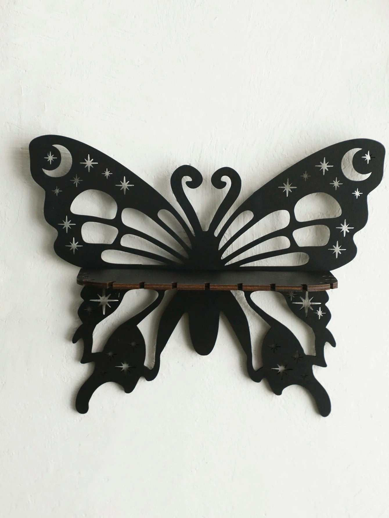 Wooden Butterfly Shelf Set