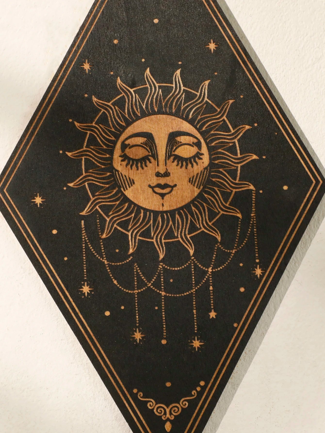 Wooden Solar Plaque Set