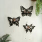 Wooden Butterfly Shelf Set