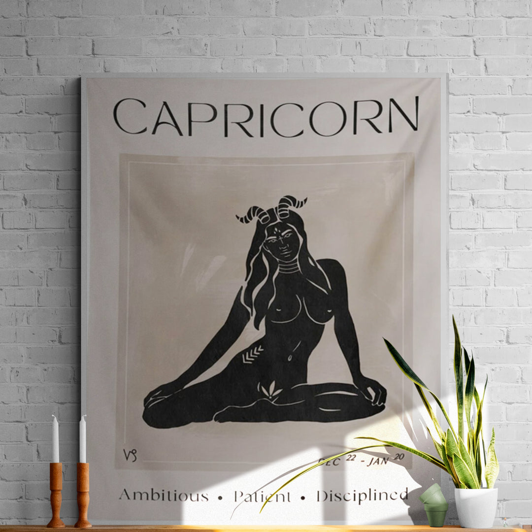 Capricorn tapestry discount